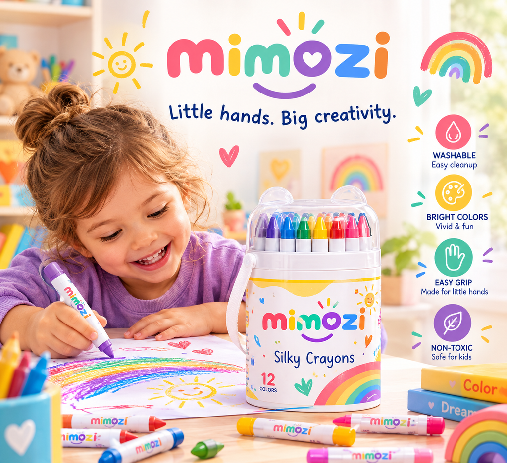 Mimozi™ Washable Twist Crayons